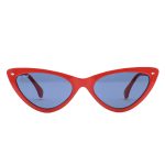 CAT EYE OJE RED WITH CRYSTALS