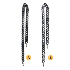 OJO HAND MADE ACETATE AND ACRYLIC CHAIN CORDS