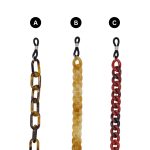 OJO HAND MADE METAL ACETATE AND ACRYLIC CORDS