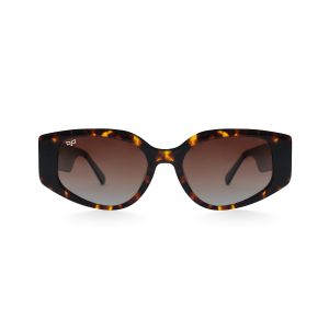 SQUARE BEJI POLARISED SHELL BLACK HANDMADE
