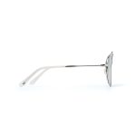 OVAL OYE MATTE SILVER GREEN REVERSE ANGLE HANDMADE - Image 3