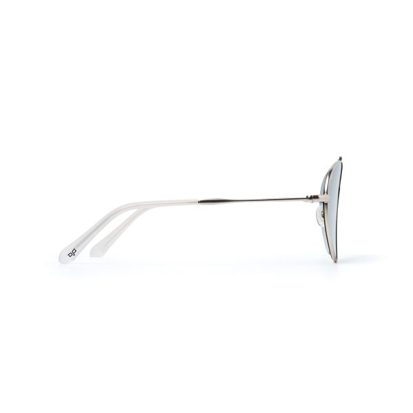 OVAL OYE MATTE SILVER GREEN REVERSE ANGLE HANDMADE - Image 3