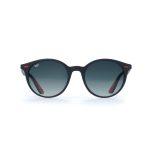 ROUND BLACK FRAME AND TEMPLES WITH POLARISED LENSES