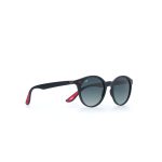ROUND BLACK FRAME AND TEMPLES WITH POLARISED LENSES - Image 2