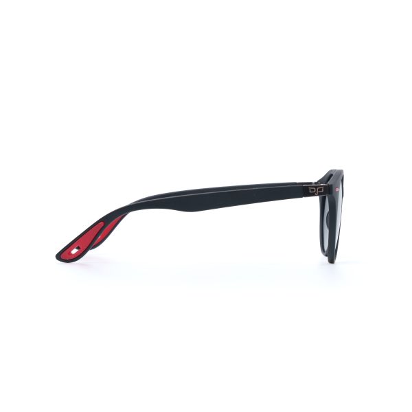 ROUND BLACK FRAME AND TEMPLES WITH POLARISED LENSES - Image 3