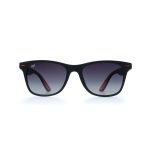 SQUARE BLACK FRAME AND TEMPLES WITH POLARISED LENSES