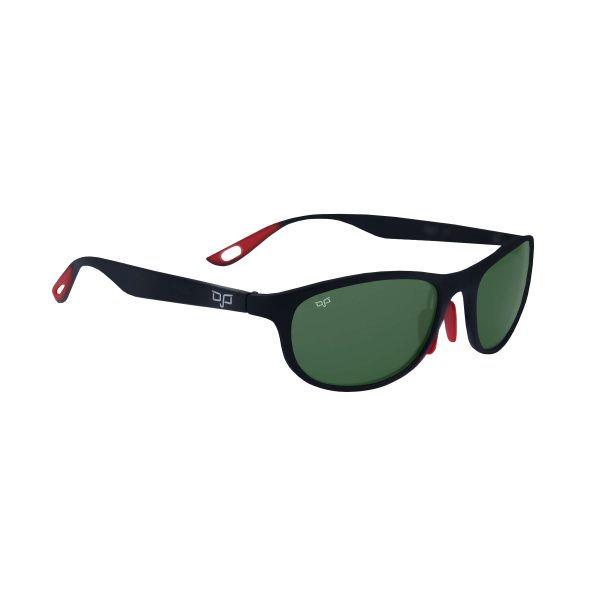 SPORT OVAL WITH BLACK FRAME AND GREEN POLARISED LENSES - Image 2
