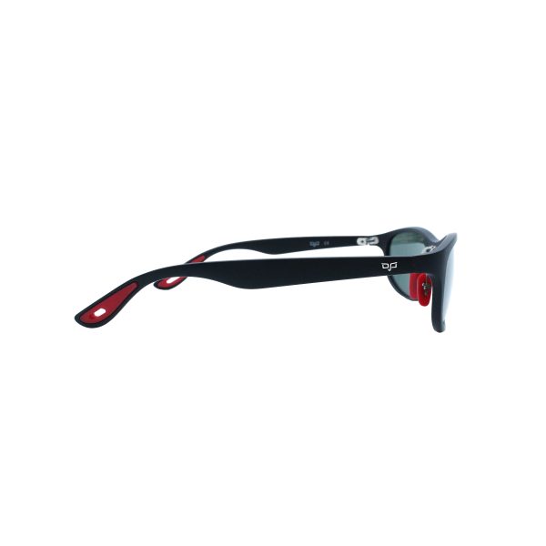 SPORT OVAL WITH BLACK FRAME AND GREEN POLARISED LENSES - Image 3