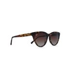 CAT EYE BEJI SHELL BROWN POLARISED HANDMADE - Image 2
