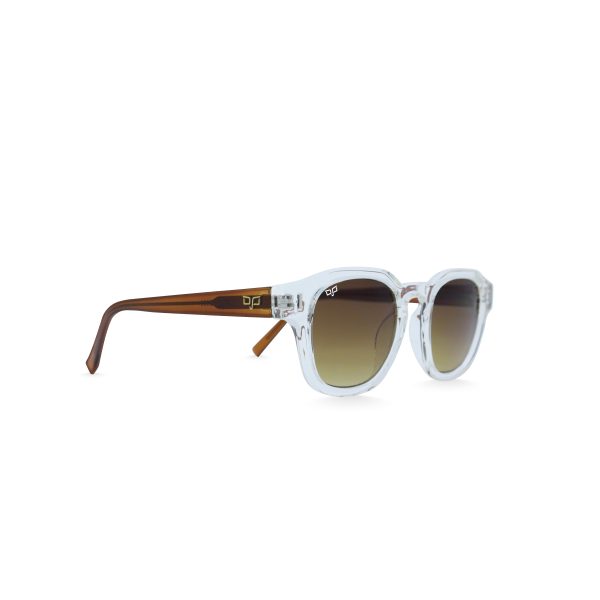 ROUND OYE CLEAR BROWN - Image 2