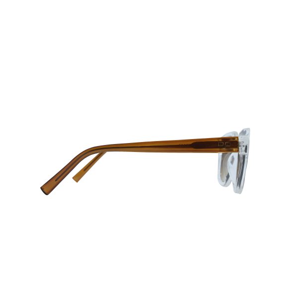 ROUND OYE CLEAR BROWN - Image 3