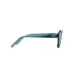 ROUND CLEAR BLUE FRAME AND TEMPLES AND BLUE LENSES - Image 3