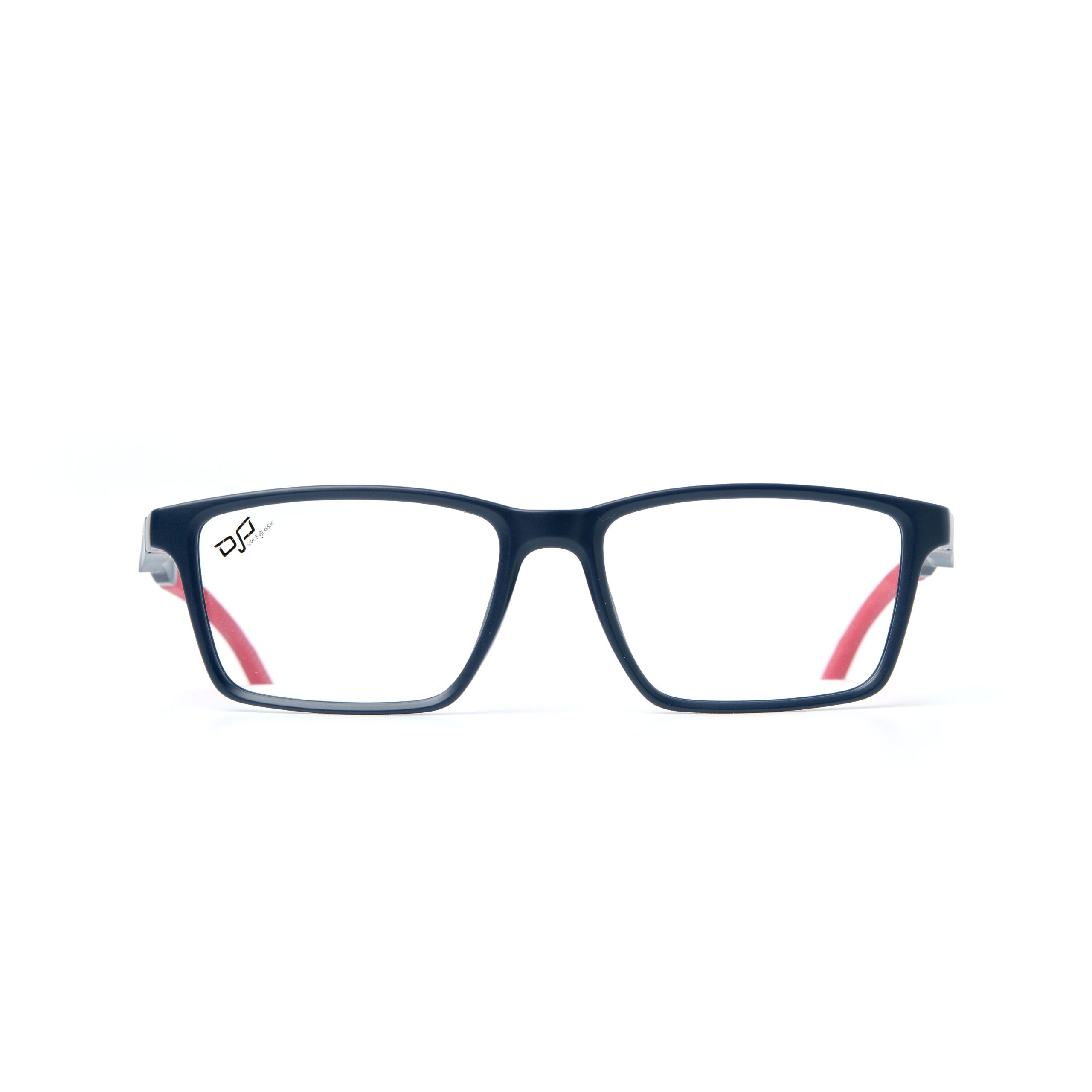 28OAC70320-A.jpg SQUARE AMKA BLUE RED - Image 1