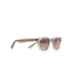 ROUND AMKA CLEAR BROWN POLARISED HANDMADE - Image 2