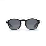 ROUND AMKA BLACK POLARISED