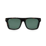 SHIELD AMKA SHELL BROWN CLEAR GREEN HANDMADE