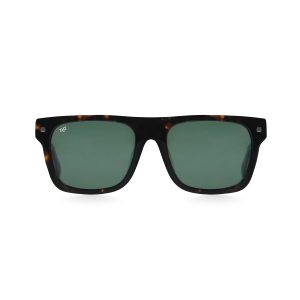 SHIELD AMKA SHELL BROWN CLEAR GREEN HANDMADE