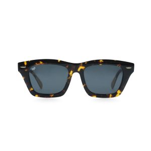 SQUARE AMKA SHELL BROWN AND YELLOW HANDMADE