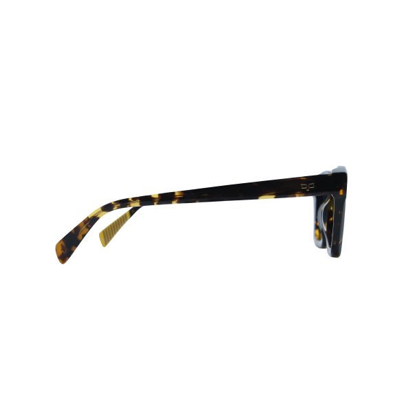 SQUARE AMKA SHELL BROWN AND YELLOW HANDMADE - Image 3