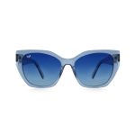 CAT EYE AMKA CLEAR BLUE  HANDMADE