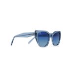 CAT EYE AMKA CLEAR BLUE  HANDMADE - Image 2