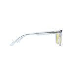 CAT EYE AMKA CLEAR BLUE  YELLOW HANDMADE - Image 3