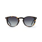ROUND SHELL BROWN AND GREEN POLARISED HANDMADE