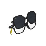 SQUARE JUNIOR TVALI BLACK POLARISED CLIP ON - Image 2
