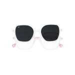 SQUARE JUNIOR TVALI CLEAR PINK POLARISED CLIP ON
