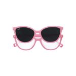 CAT EYE JUNIOR TVALI PINK POLARISED CLIP ON
