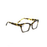 SQUARE LAMINATED ACETATE HANDMADE SHELL LIGHT GREY - Image 2