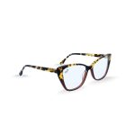 CAT EYE LAMINATED ACETATE HANDMADE SHELL LIGHT BROWN - Image 2