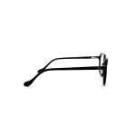 CAT EYE LAMINATED ACETATE HANDMADE BLACK - Image 3