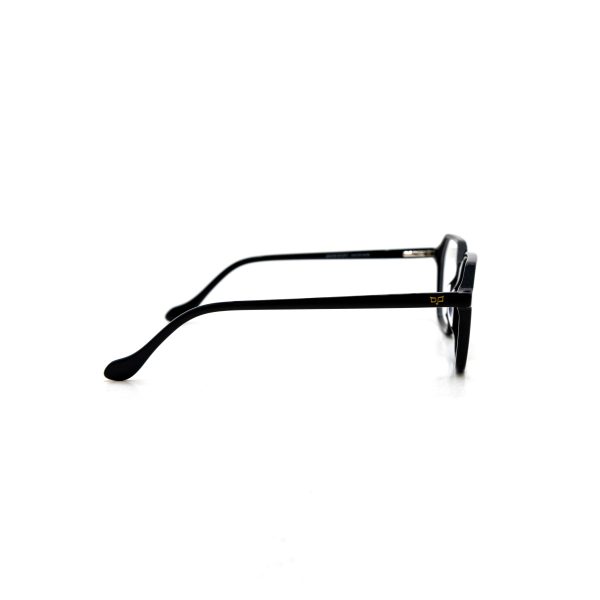CAT EYE LAMINATED ACETATE HANDMADE BLACK - Image 3