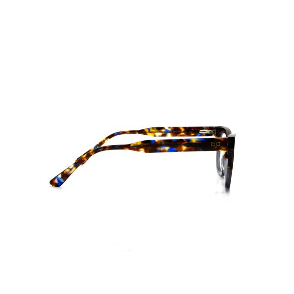 SQUARE LAMINATED ACETATE HANDMADE SHELL BLUE LIGHT GREY - Image 3