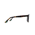 ROUND LAMINATED ACETATE HANDMADE SHELL BROWN - Image 3