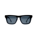 SQUARE OOG SHINE BLACK HANDMADE WITH POLARISED CLIP ON
