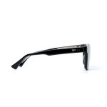 SQUARE OOG SHINE BLACK HANDMADE WITH POLARISED CLIP ON - Image 3