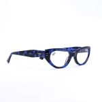 OVAL OGO SHELL BLACK AND BLUE HANDMADE - Image 2