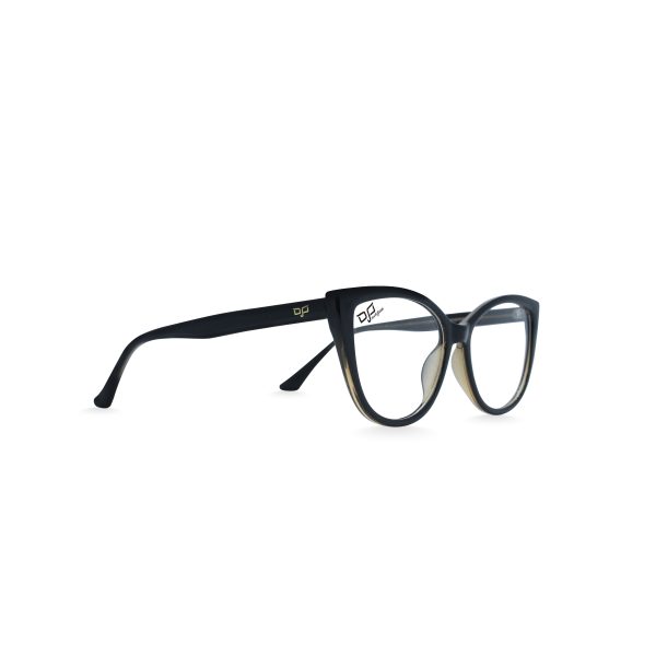 CAT EYE AMKA TRANSPARENT BLACK - Image 2