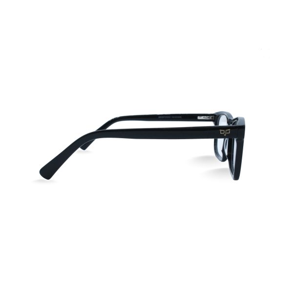 SQUARE LAMINATED ACETATE HANDMADE BLACK - Image 3