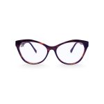 CAT EYE LAMINATED ACETATE HANDMADE SHELL BROWN