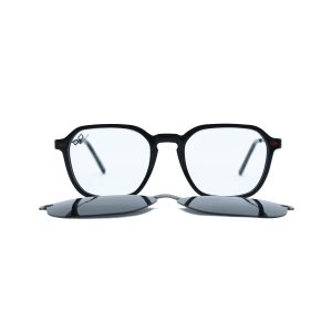 SQUARE GHOV BLACK GREY POLARISED CLIP ON