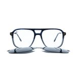 OVAL GHOV BLUE GREY POLARISED CLIP ON