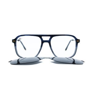 OVAL GHOV BLUE GREY POLARISED CLIP ON