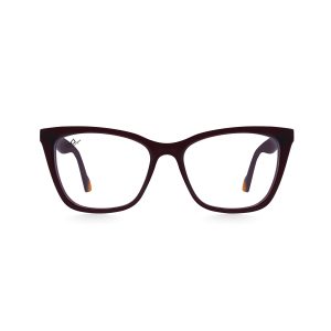 SQUARE LAMINATED ACETATE HANDMADE RED