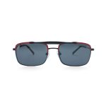 SQUARE OEIL POLARISED CLIP ON BLACK RED