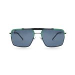 SQUARE OEIL POLARISED CLIP ON BLACK GREEN