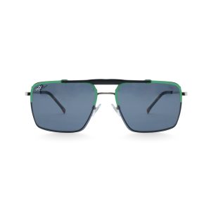 SQUARE OEIL POLARISED CLIP ON BLACK GREEN