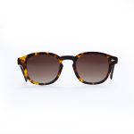 OVAL AMKA SHELL BROWN HANDMADE POLARISED